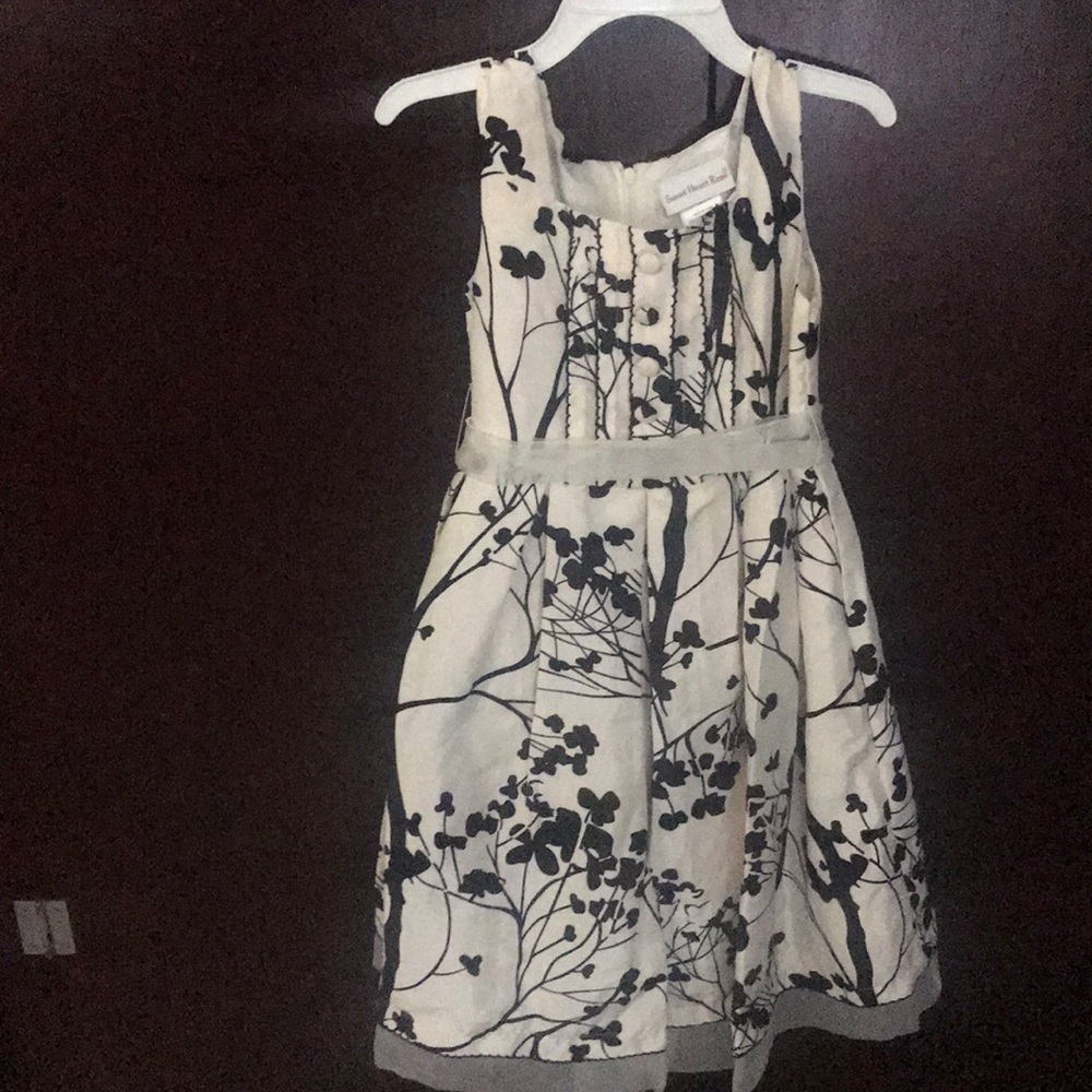 Black and Ivory Dress
